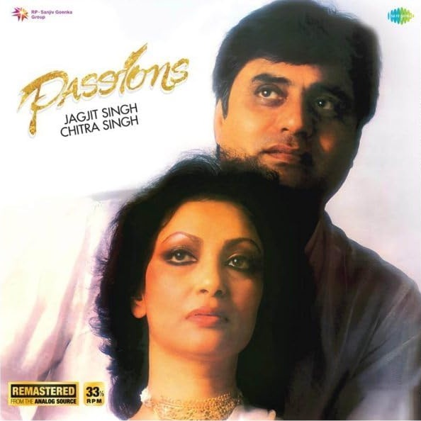 PASSIONS : JAGJIT SINGH & CHITRA SINGH - VINYL RECORD