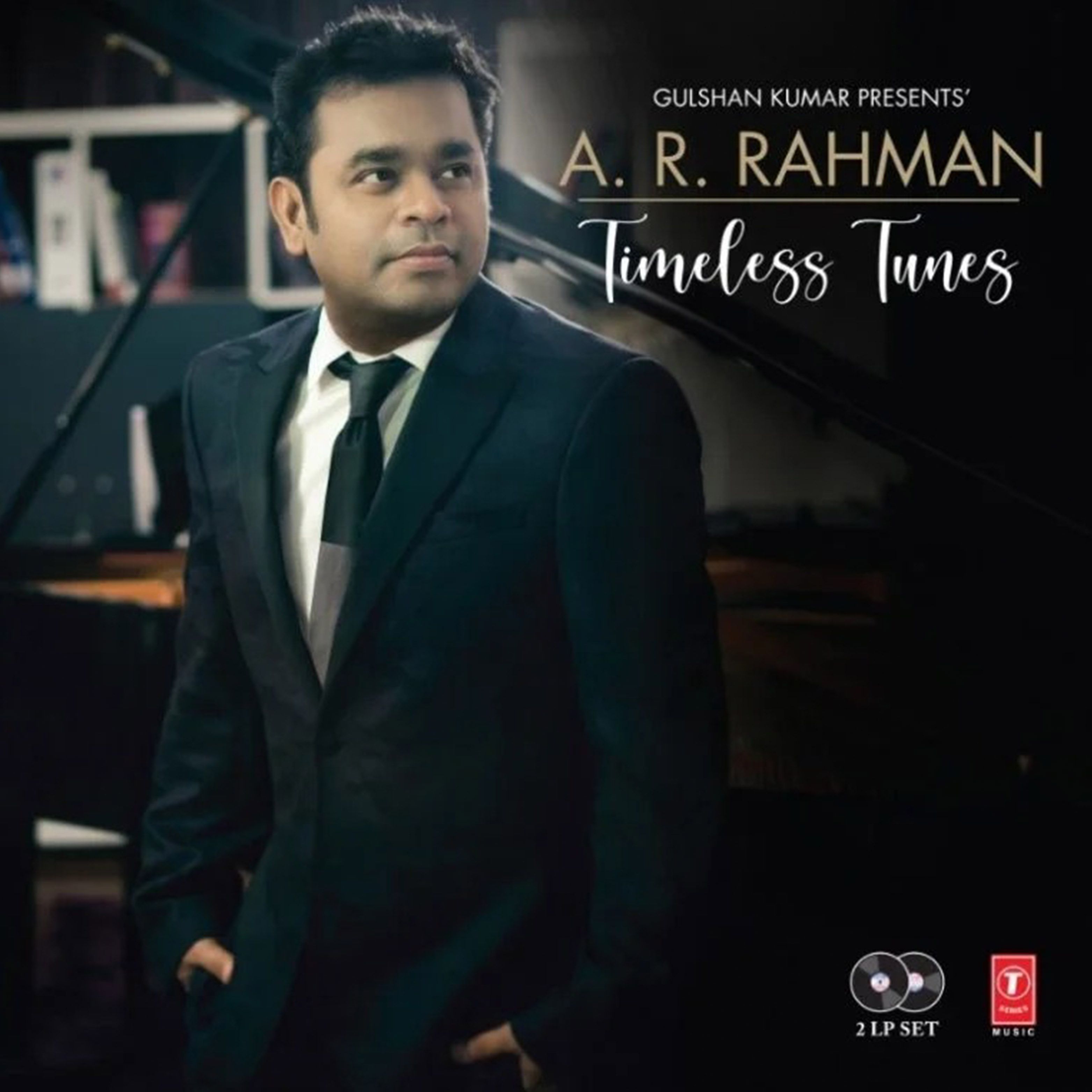 TIMELESS TUNES : A R RAHMAN 2LP SET - VINYL RECORD ( TRANSPARENT )
