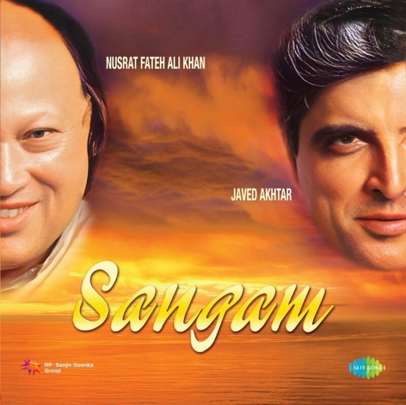 SANGAM : NURSAT FATEH ALI KHAN & JAVED AKHTAR - VINYL RECORD